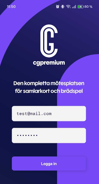 Exempel på produktionsklar webbapp – inloggning